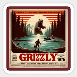 Grizzly 1976 Sticker